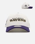 New Era Baltimore Ravens 'Chrome Metallic Wordmark' 9FORTY A-Frame Snapback Chrome