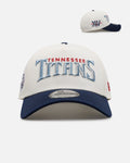 New Era Tennessee Titans 'Chrome Metallic Wordmark' 9FORTY A-Frame Snapback Chrome