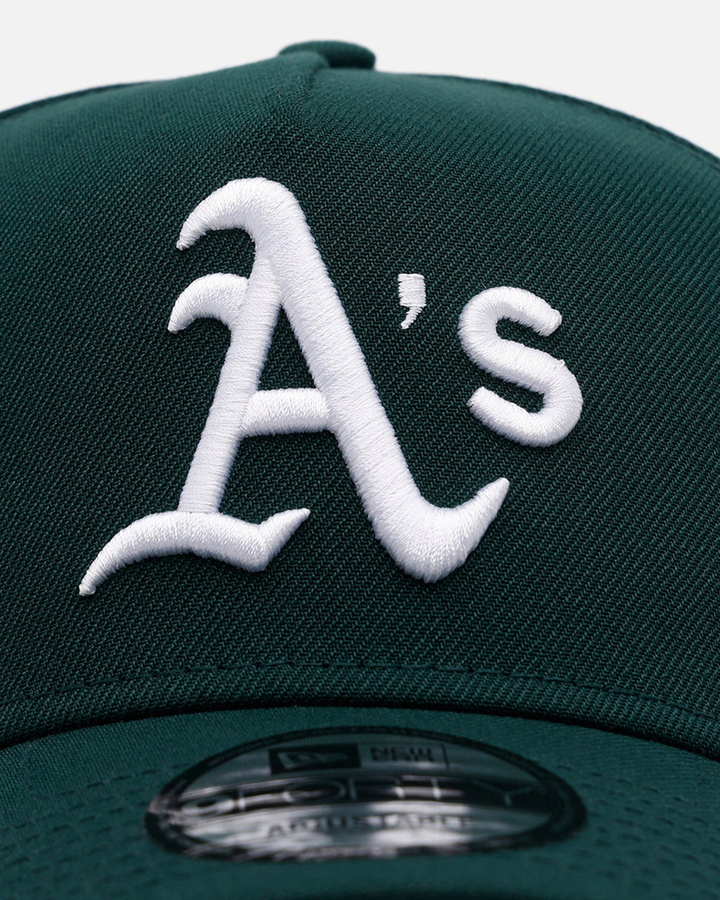 New Era Oakland Athletics 'Evergreen' 9FORTY A-Frame Snapback Dark Green