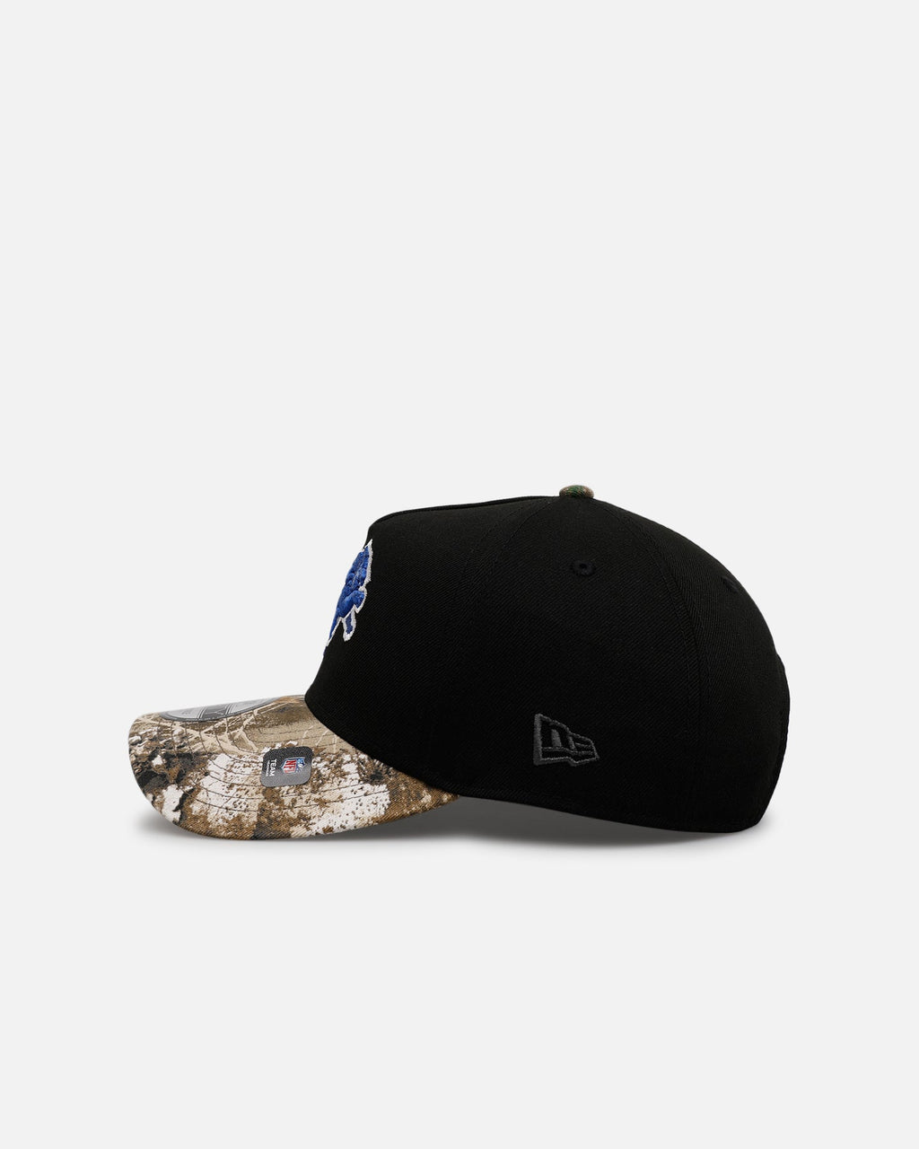 New Era Detroit Lions 'Black Crown Realtree Visor' 9FORTY A-Frame Snapback Realtree Edge/Black