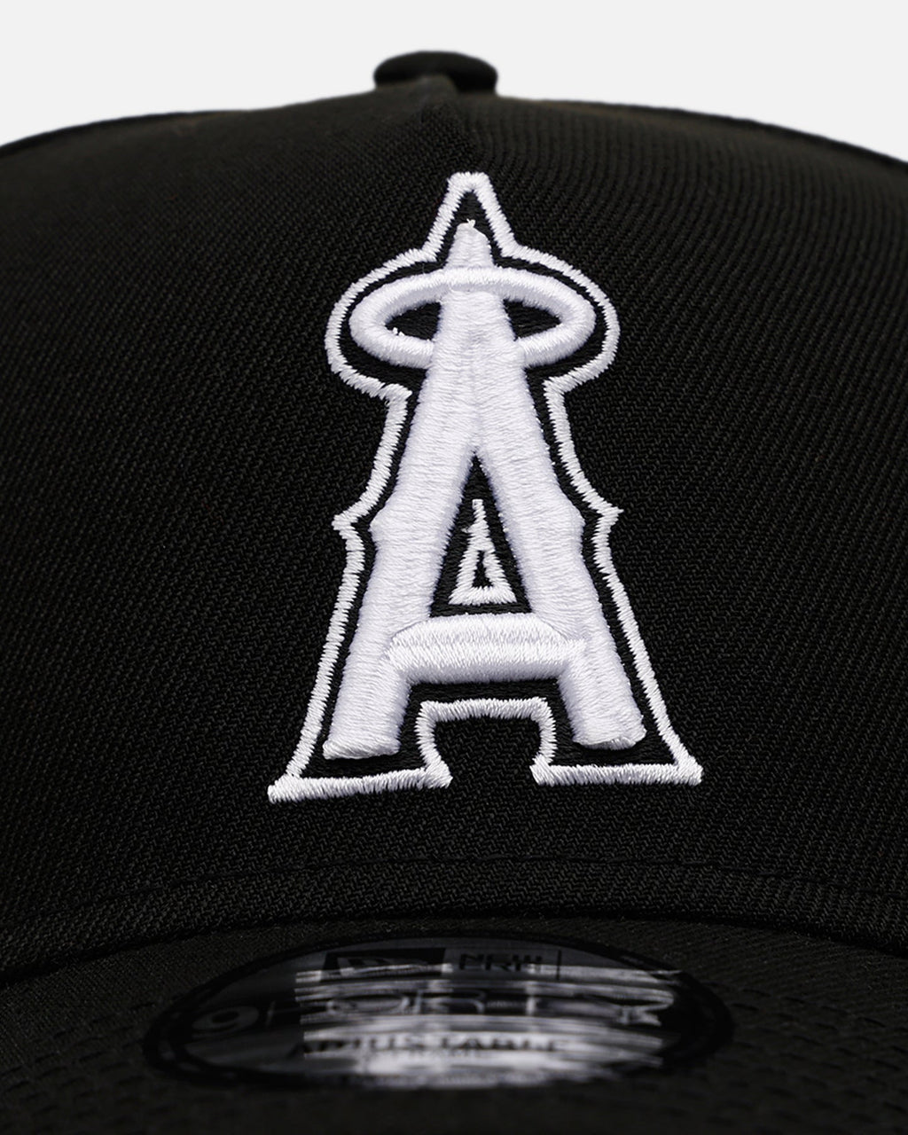New Era Los Angeles Angels 'Black And White' 9FORTY A-Frame Snapback Black/White