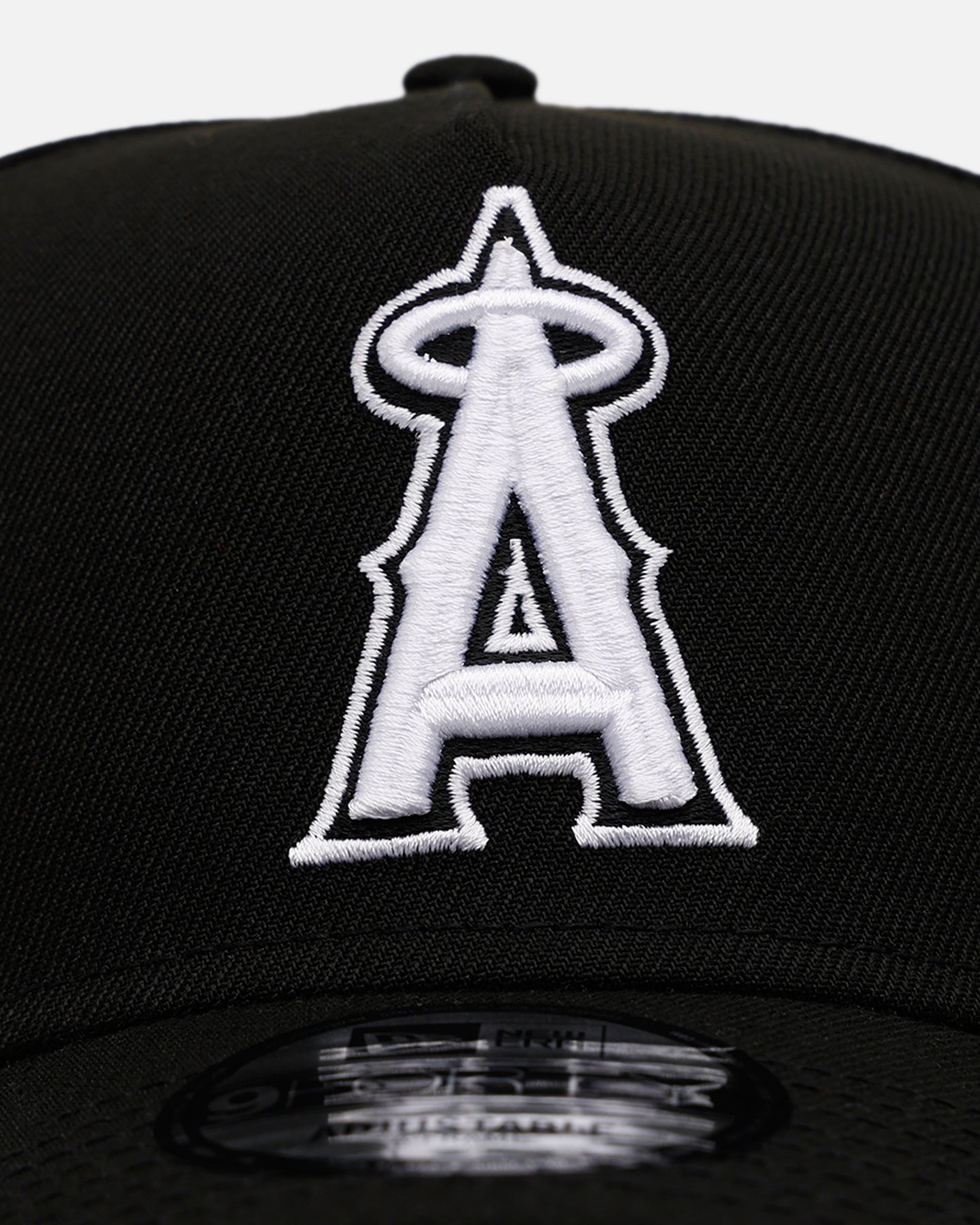 New Era Los Angeles Angels 'Black And White' 9FORTY A-Frame Snapback Black/White
