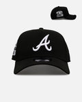 New Era Atlanta Braves 'Black And White' 9FORTY A-Frame Snapback Black/White