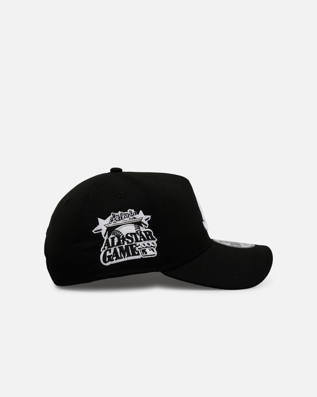 New Era Atlanta Braves 'Black And White' 9FORTY A-Frame Snapback Black/White
