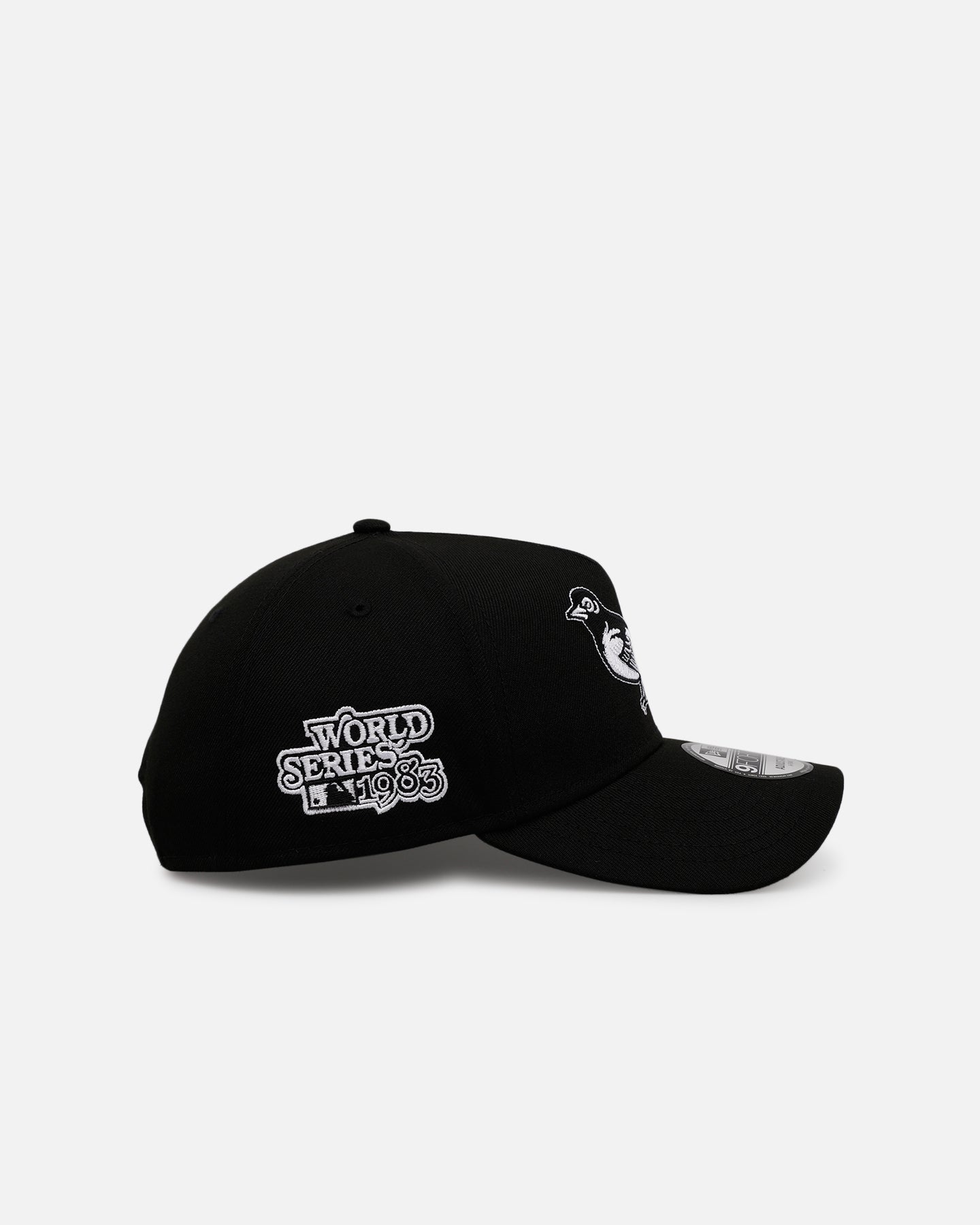 New Era Baltimore Orioles 'Black And White' 9FORTY A-Frame Snapback Black/White