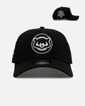 New Era Chicago Cubs 'Black And White' 9FORTY A-Frame Snapback Black/White