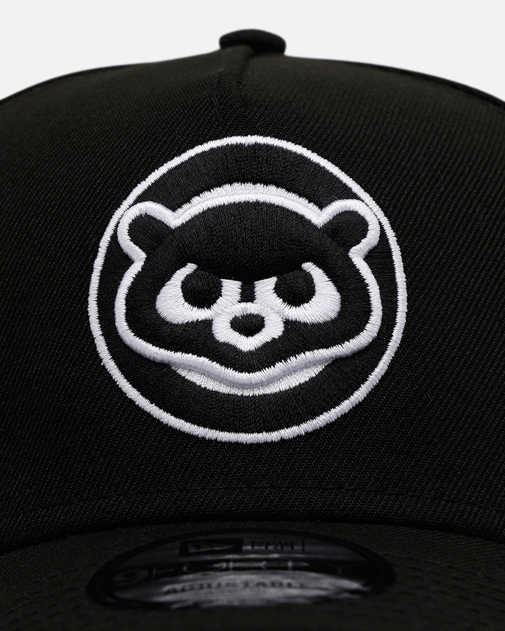 New Era Chicago Cubs 'Black And White' 9FORTY A-Frame Snapback Black/White