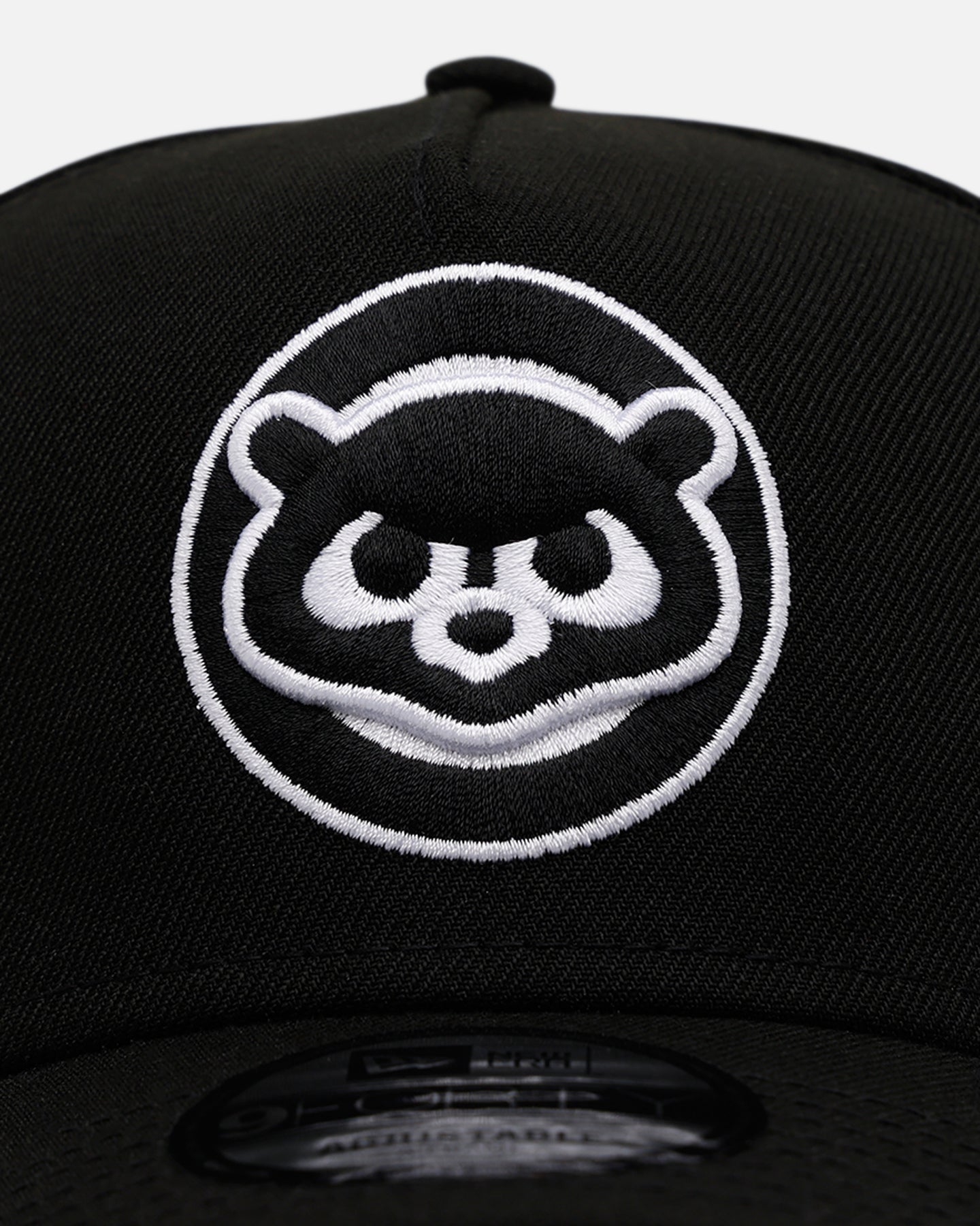 New Era Chicago Cubs 'Black And White' 9FORTY A-Frame Snapback Black/White