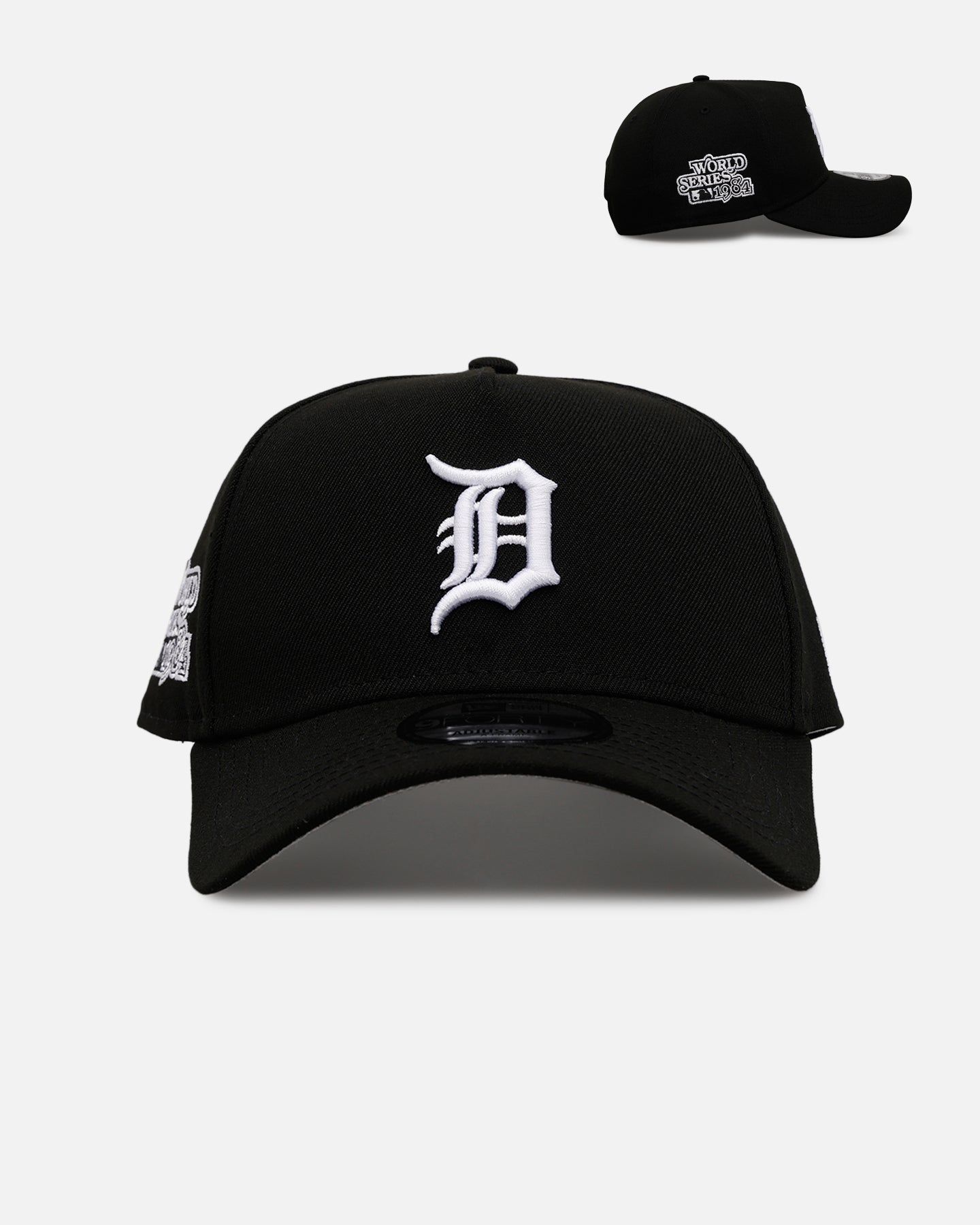 New Era Detroit Tigers 'Black And White' 9FORTY A-Frame Snapback Black/White