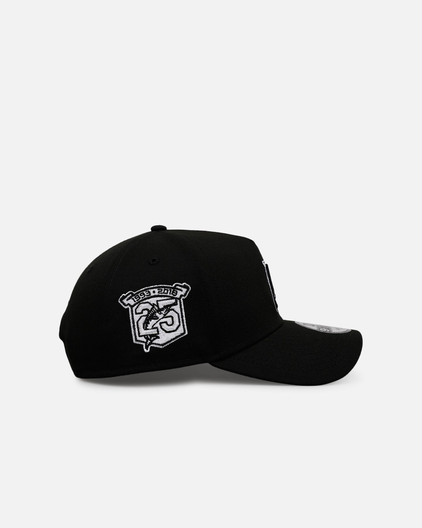New Era Florida Marlins 'Black And White' 9FORTY A-Frame Snapback Black/White