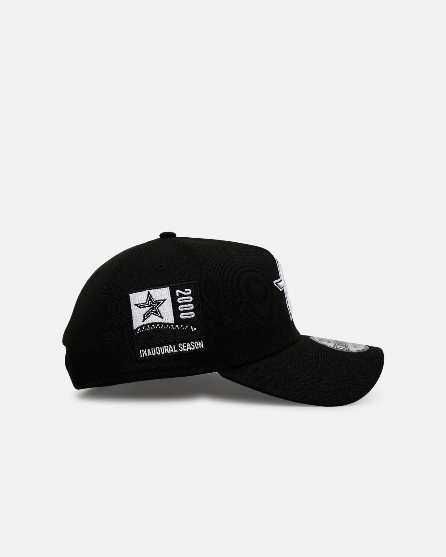 New Era Houston Astros 'Black And White' 9FORTY A-Frame Snapback Black/White