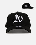 New Era Oakland Athletics 'Black And White' 9FORTY A-Frame Snapback Black/White