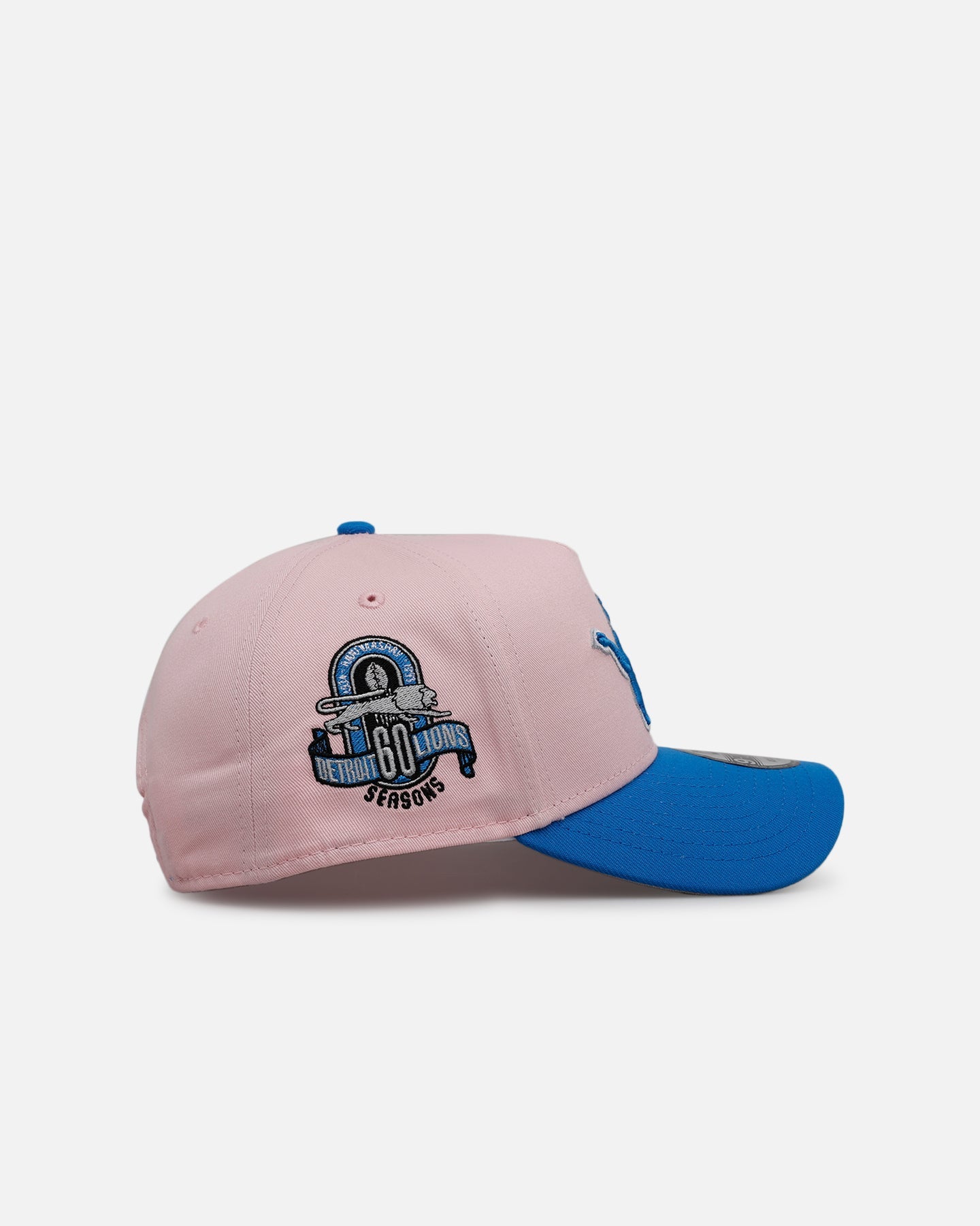 New Era Detroit Lions 'Pink Crown' 9FORTY A-Frame Snapback Pink