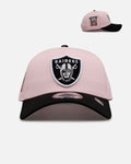 New Era Las Vegas Raiders 'Pink Crown' 9FORTY A-Frame Snapback Pink