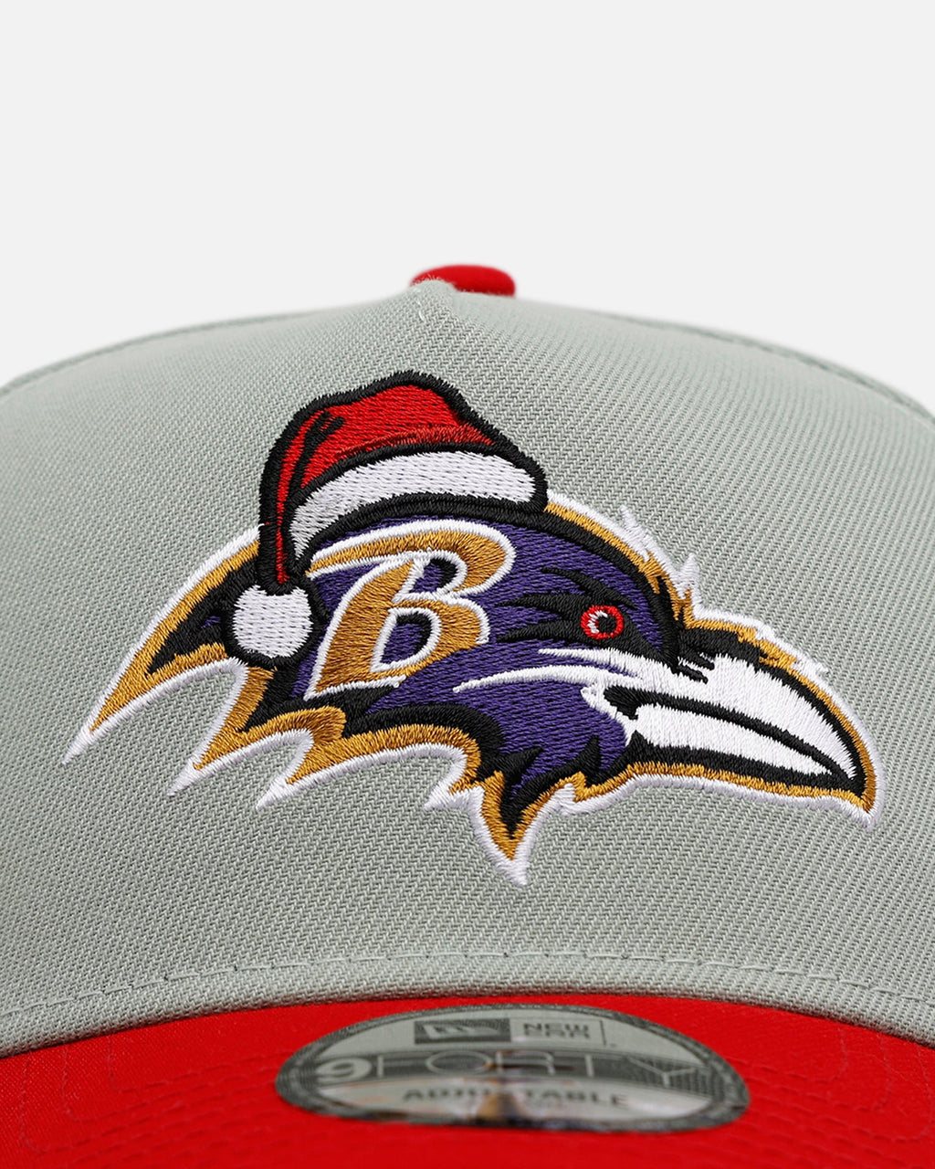 New Era Baltimore Ravens 'All I Want For Christmas' 9FORTY A-Frame Snapback Green/Red