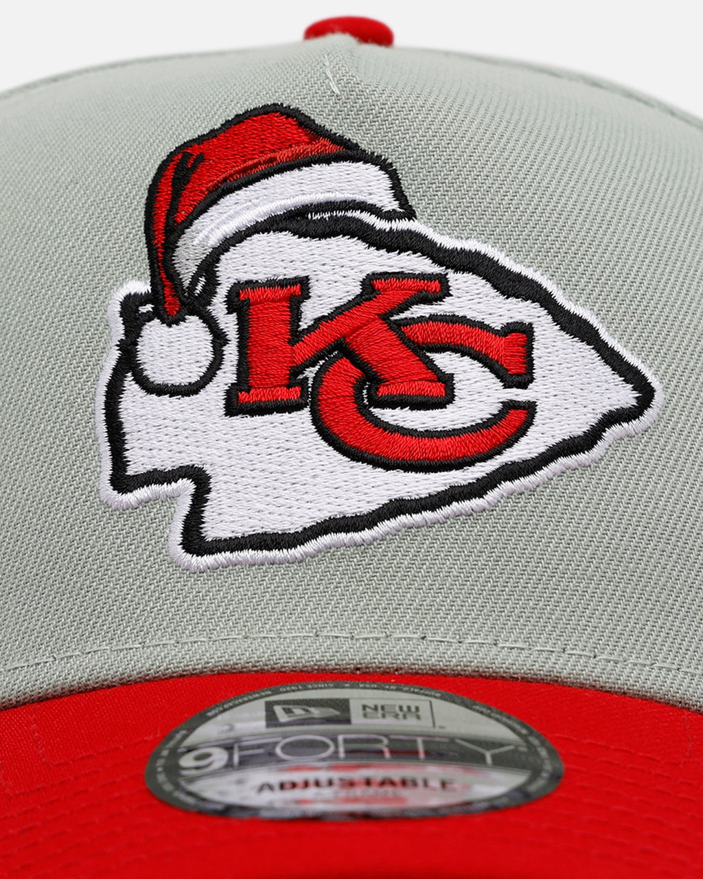 New Era Kansas City Chiefs 'All I Want For Christmas' 9FORTY A-Frame Snapback Green/Red