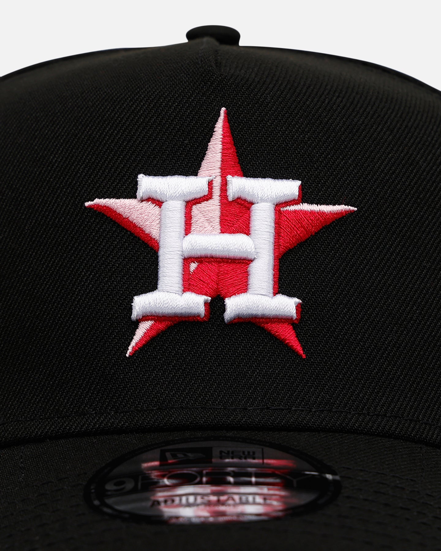 New Era Houston Astros 'Black And Pink' 9FORTY A-Frame Snapback Black/Pink
