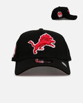 New Era Detroit Lions 'Black And Pink' 9FORTY A-Frame Snapback Black/Pink