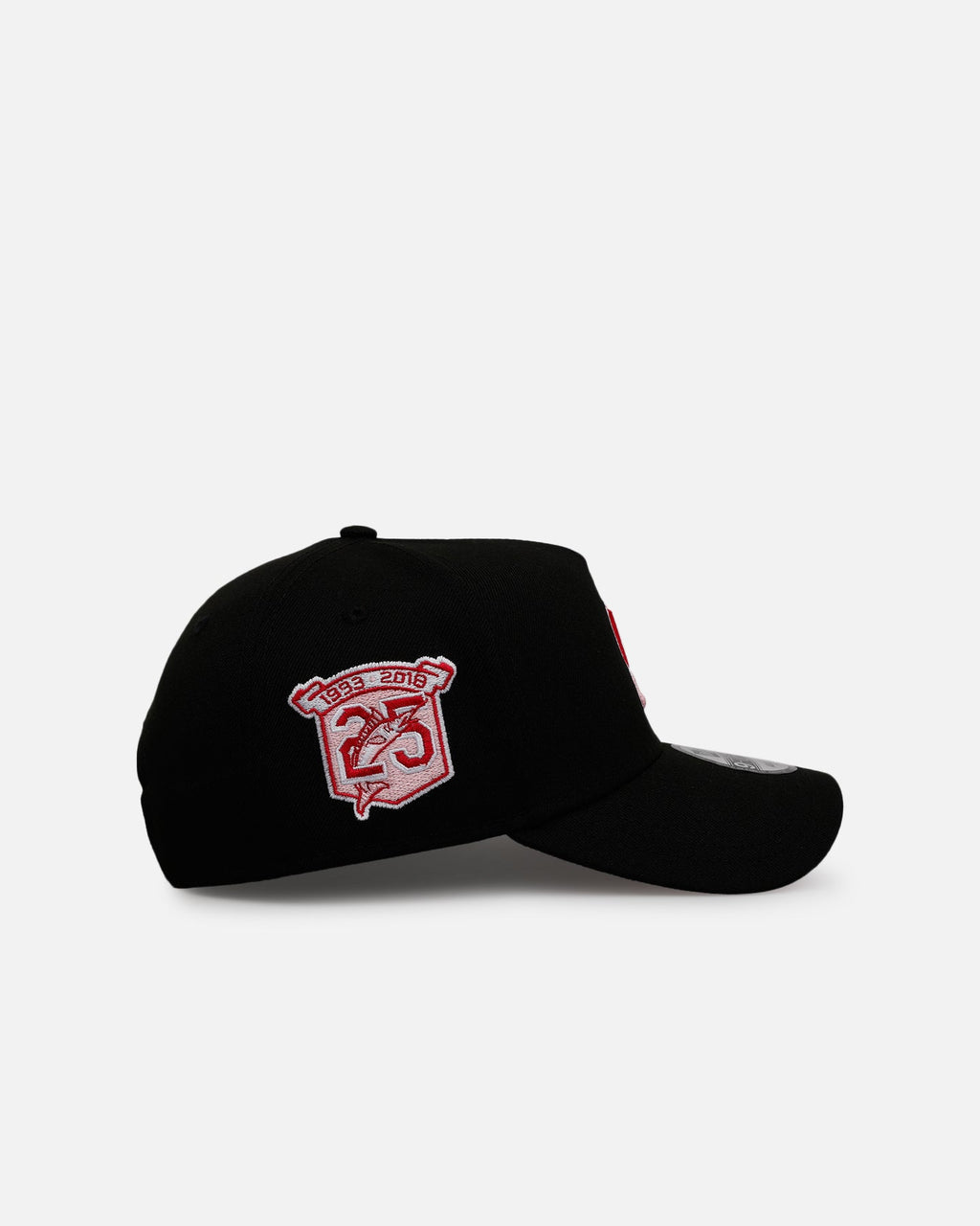 New Era Florida Marlins 'Black And Pink' 9FORTY A-Frame Snapback Black/Pink