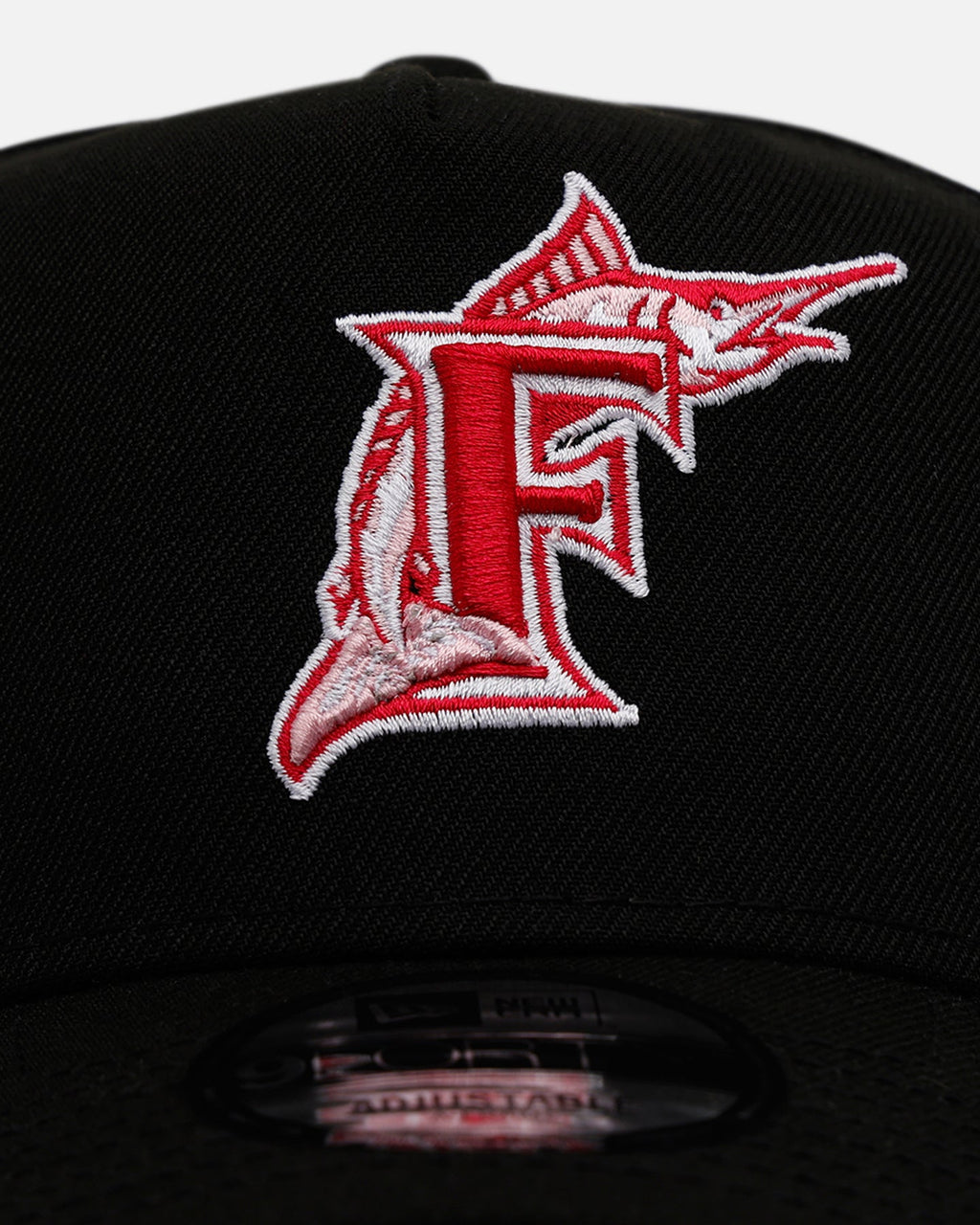 New Era Florida Marlins 'Black And Pink' 9FORTY A-Frame Snapback Black/Pink