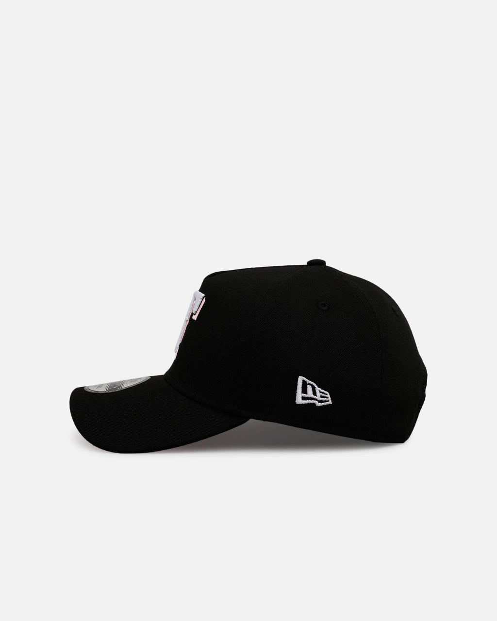 New Era Texas Rangers 'Black And Pink' 9FORTY A-Frame Snapback Black/Pink