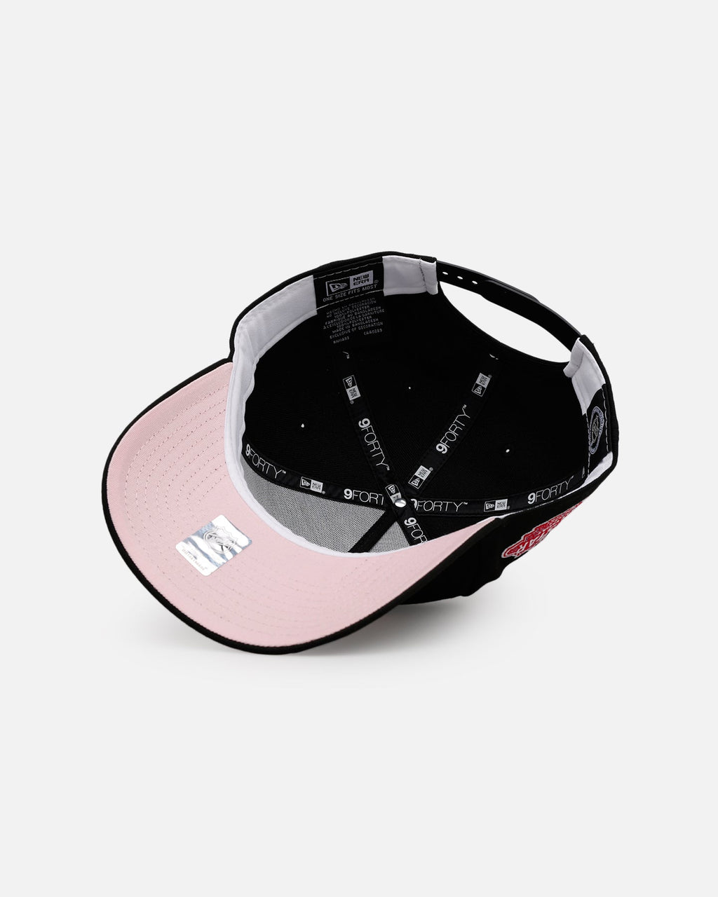 New Era Vegas Golden Knights 'Black And Pink' 9FORTY A-Frame Snapback Black/Pink