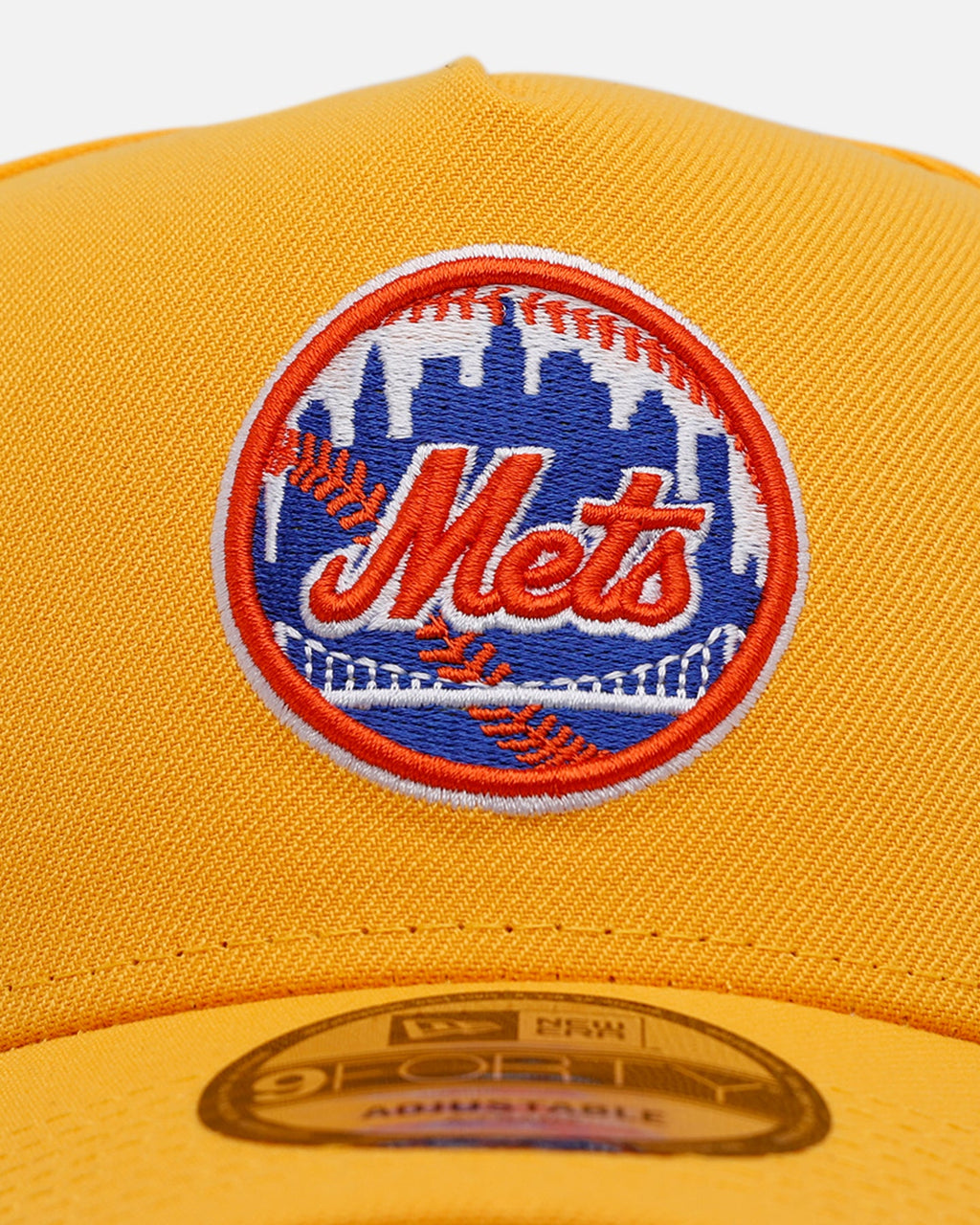 New Era New York Mets 'Sunshine' 9FORTY A-Frame Snapback Canary