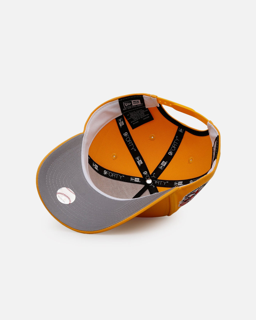 New Era California Angels 'Sunshine' 9FORTY A-Frame Snapback Canary