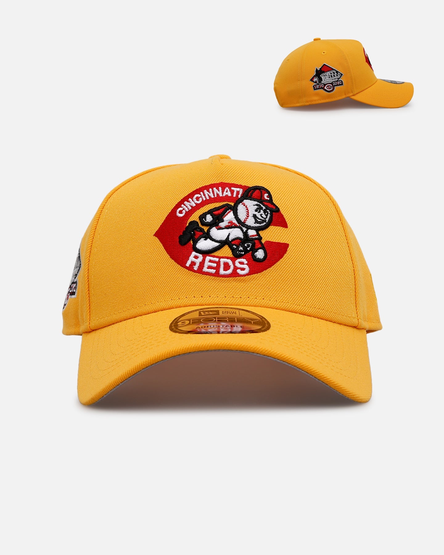 New Era Cincinnati Reds 'Sunshine' 9FORTY A-Frame Snapback Canary