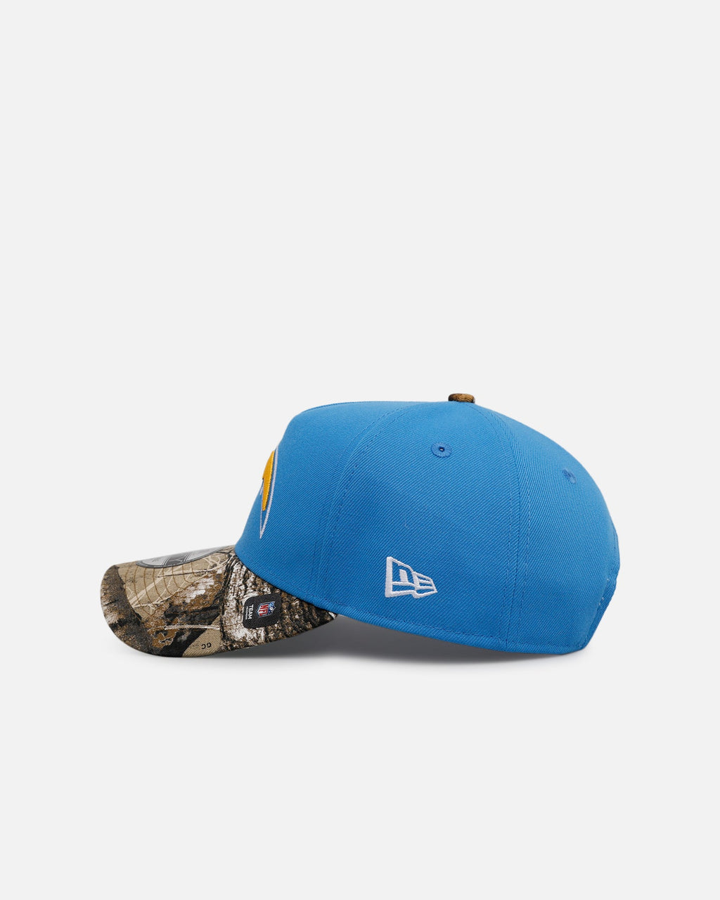 New Era Los Angeles Chargers 'Realtree Visor' 9FORTY A-Frame Snapback Official Team Color
