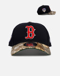 New Era Boston Red Sox 'Realtree Visor' 9FORTY A-Frame Snapback Official Team Color