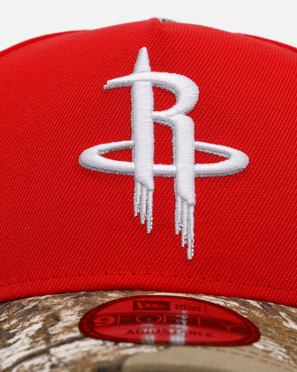 New Era Houston Rockets 'Realtree Visor' 9FORTY A-Frame Snapback Official Team Color