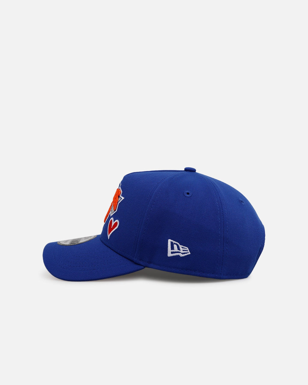 New Era New York Knicks 'Team Color Hearts' 9FORTY A-Frame Snapback Official Team Color