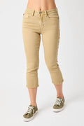 Judy Blue - Mid Rise Capri Pants