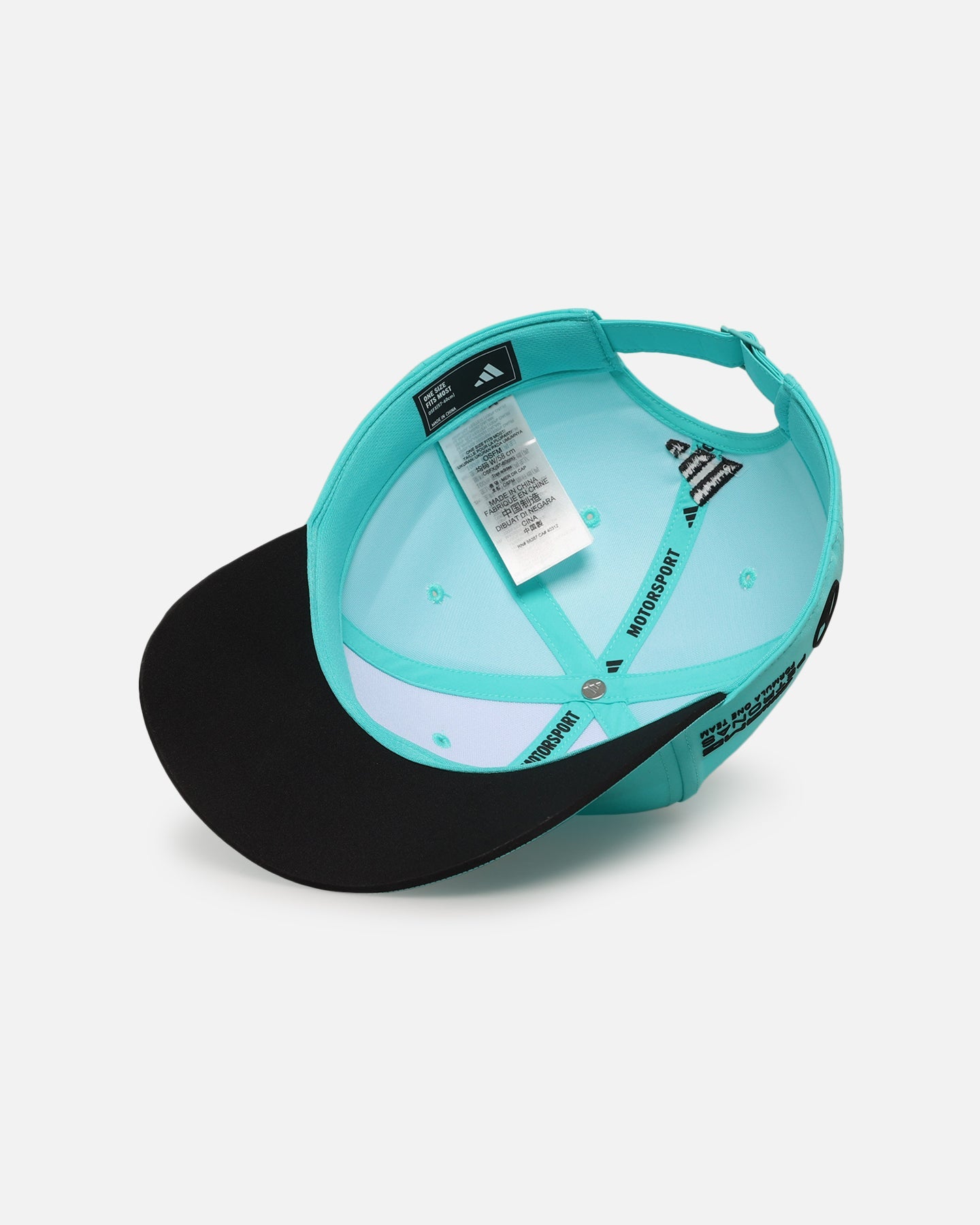 adidas x Mercedes-AMG PETRONAS Formula One 2025 F1 Driver Strapback Cap Semminrus/Black
