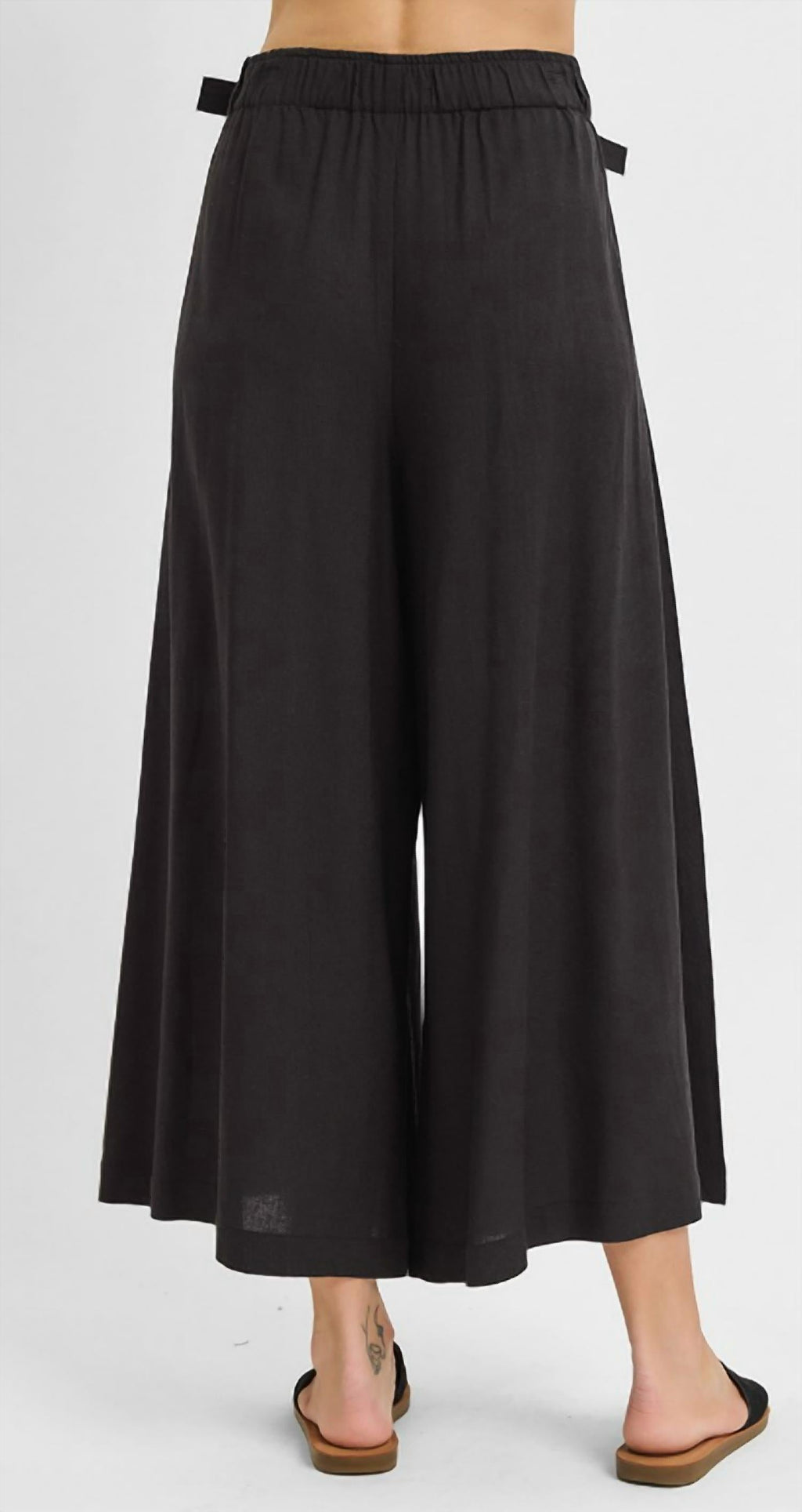 Risen - Wide Leg Linen Pants