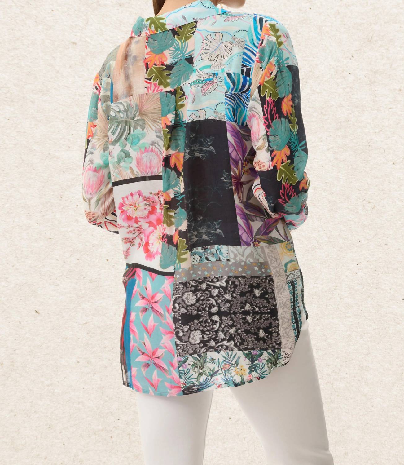 Shana Apparel - Silk Viscose Button Down Shirt