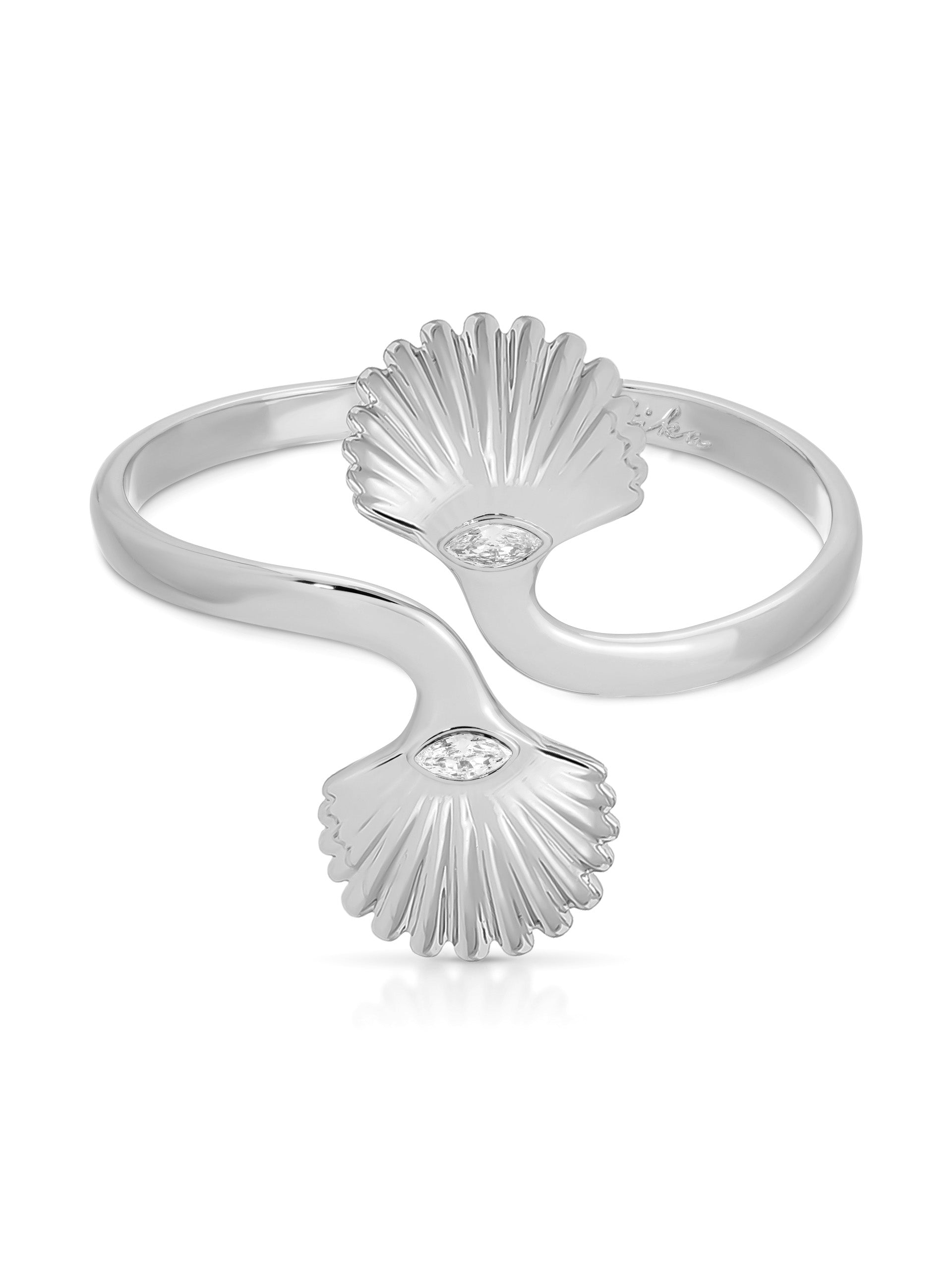 Santorini Shell Cuff Bracelet