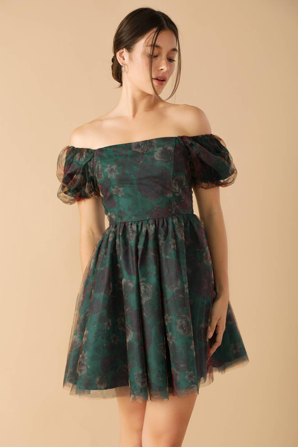 BE GOOD TO ME WOVEN ORGANZA DRESS - FINAL SALE