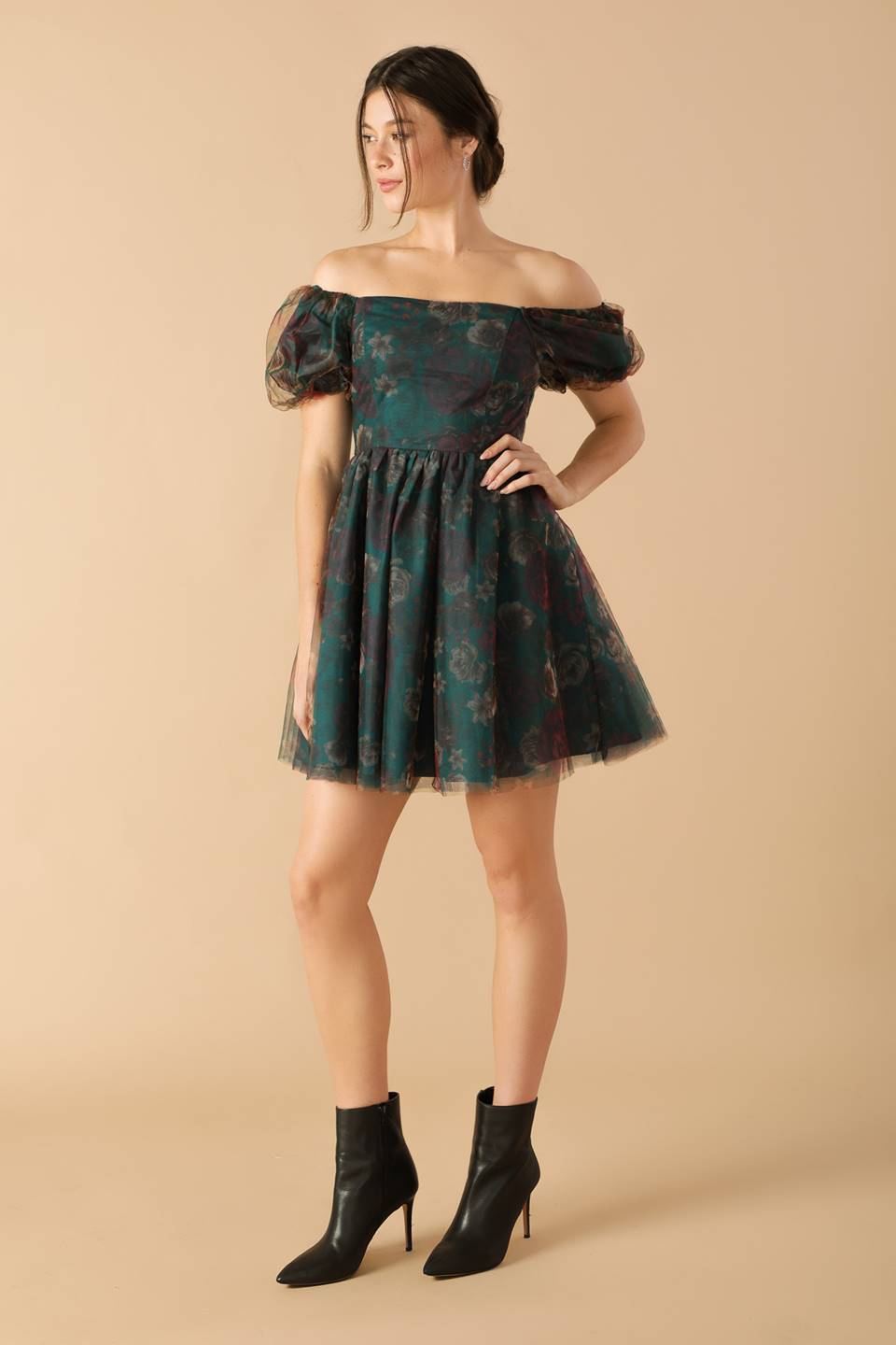 BE GOOD TO ME WOVEN ORGANZA DRESS - FINAL SALE