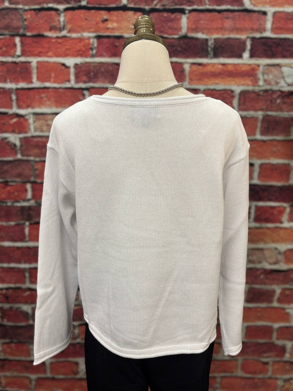 Olivia By Habitat - Women's Modern Colorblock Knit Sweater